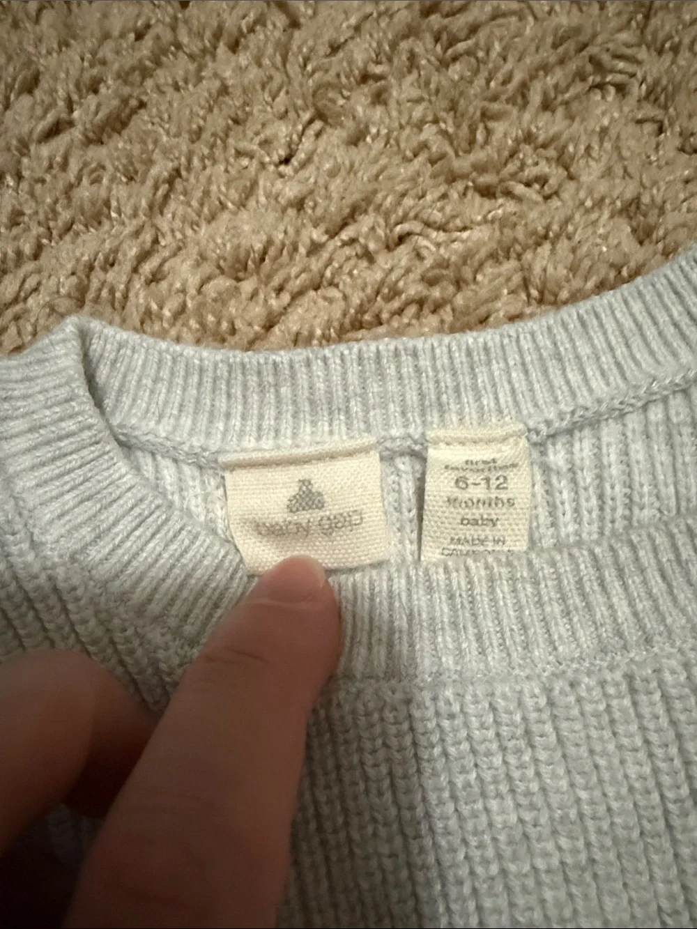 Baby Gap Knit Leggings Set - Light Gray
